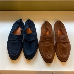 Wolf & Shepard Monaco Waterproof Suede Loafers